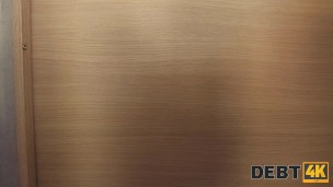 DEBT4k. Cute Debtor Calms Down Lender By Arranging Amazing Foursome DEBT4k. Cute Debtor Calms Down Lender By Arranging Amazing Foursome