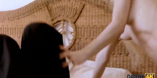 DADDY4K. The Skinny Girl Is Not Upset When She Can Deal With Her Father In Law DADDY4K. The Skinny Girl Is Not Upset When She Can Deal With Her Father In Law