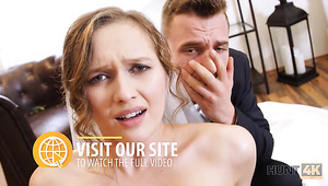 Big Ass Russian Fucked In Front Of Cuckold Hunt 4K