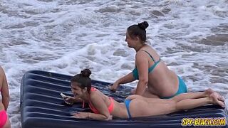 Amateur Beach Sexy Thong Bikini Teen Voyeur Amateur Video