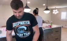 Hot Brunette Amateur Milf Rides Hubbys Cock