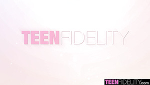 Brunette Teen Cassidy Gets Roughly Fucked On The Staircase