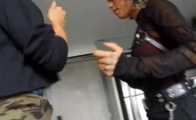 Latina Goth Teens Gagging On American BWC Latina Goth Teens Gagging On American BWC