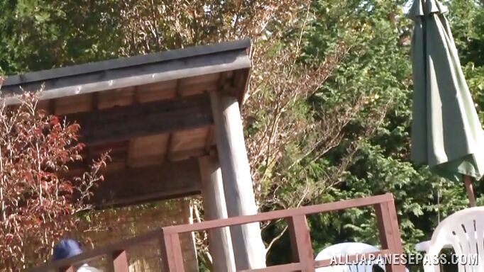 Japanese Mom's Threesome On The Playground Japanese Mom's Threesome On The Playground