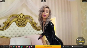 Latex And Pink High Heels Are Her Favourite Things Latex And Pink High Heels Are Her Favourite Things