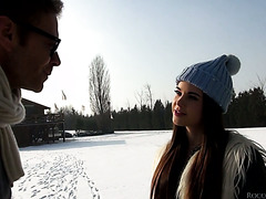 Babe Jewel Getting Fucked Outdoors In Winter And In A Cottage Babe Jewel Getting Fucked Outdoors In Winter And In A Cottage