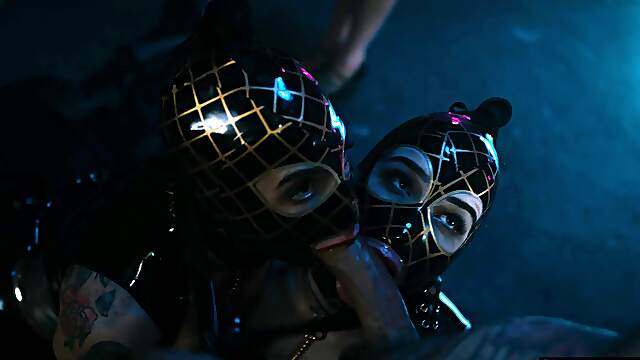 Brunette Babes Joanna Angel And Evelyn Claire In A Rough Latex Ffm Brunette Babes Joanna Angel And Evelyn Claire In A Rough Latex Ffm