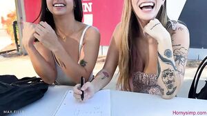 Angel Youngs & Hailey Rose I Picked Up These Two Busty College Babes And Took Them Home Angel Youngs & Hailey Rose I Picked Up These Two Busty College Babes And Took Them Home