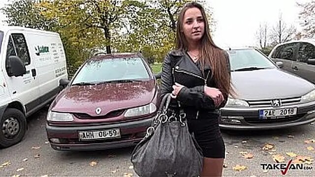 Teen Student Takes Big Cock In Deepthroat