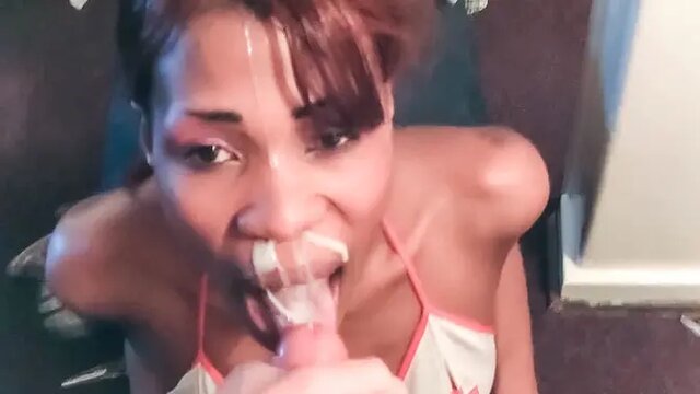 Alluring Black Lady Skank Mommy Gets Warm Cums On By Large Schlong! Alluring Black Lady Skank Mommy Gets Warm Cums On By Large Schlong!