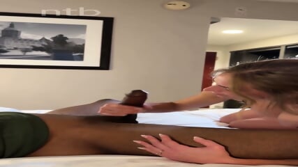 Cuckold Blond White Hotwife Feels Bbc For The First Time Cuckold Blond White Hotwife Feels Bbc For The First Time