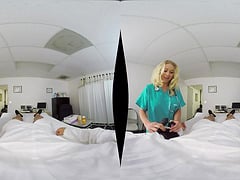 Katie Morgan Is A Naughty Nurse Enjoying A Fat Love Rod