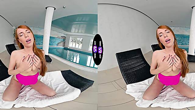 Redhead Beauty Holly Molly Enjoys Solo Play By The Pool In Hd Redhead Beauty Holly Molly Enjoys Solo Play By The Pool In Hd