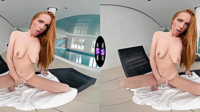 Redhead Beauty Holly Molly Enjoys Solo Play By The Pool In Hd Redhead Beauty Holly Molly Enjoys Solo Play By The Pool In Hd