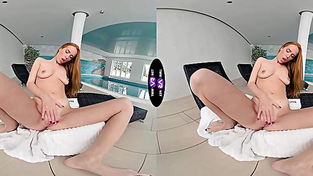 Redhead Beauty Holly Molly Enjoys Solo Play By The Pool In Hd Redhead Beauty Holly Molly Enjoys Solo Play By The Pool In Hd