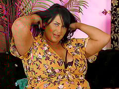 Fat Solo Chick Lou BBW Moans While Pleasuring Her Cravings