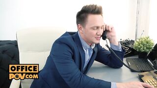 OfficePOV DP Whore Bambi Dee Spit Roasted At The Office On PornHD OfficePOV DP Whore Bambi Dee Spit Roasted At The Office On PornHD