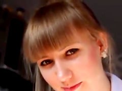 Good Blowjob From Russian Nurse With Condom