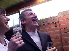 German Granny Fucks With Her Husband’s Friends After The Party German Granny Fucks With Her Husband’s Friends After The Party