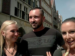 Hot German Blonde MILF Fucked Outside Hot German Blonde MILF Fucked Outside