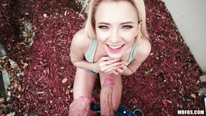 Blond Snatch Nailed In Public 1 Public Pickups