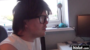 Candi Surprises Him With A Blowjobs Candi Surprises Him With A Blowjobs