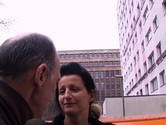 German Grandpa Asks Wife On The Street For Sex