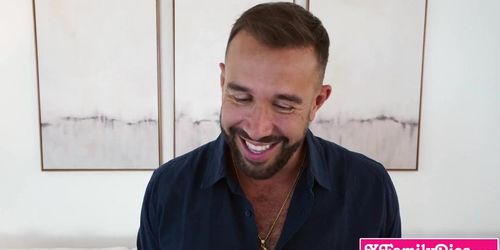 Excited Teen Stepdaughter Wants Stepdad His Big Dick Inside Badly