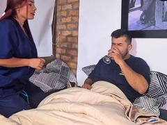 ALEJANDRA PALACIOS XXX! Horny Nurse Lets Patient Cum