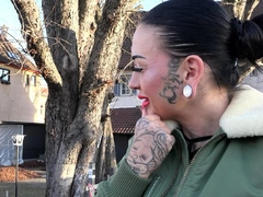 GERMAN SCOUT FIT GERMAN FEMDOM TEEN KATHARINA PICKUP FUCK