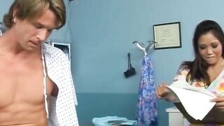 DAGFS Cute Nurse Relieving The Pressure Off His Cock DAGFS Cute Nurse Relieving The Pressure Off His Cock