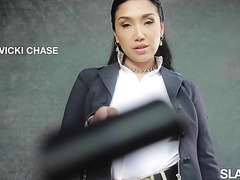 Sexy Dommes In Leather Outfits Play With Toys In A BDSM Session Sexy Dommes In Leather Outfits Play With Toys In A BDSM Session