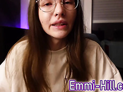 With Her Dirty Talks, A Slim Small Titted German Babe Invites You To Cum In Her Needy Big Labia Cunt