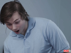 Milf Stepmom Kagney Linn Karter Does Not Mind If Stepson Cums On Her Face