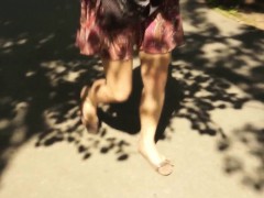 Public Pickedup Euro Babe Giving Handjob