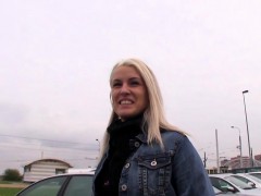 Pulled Euro Blowing Cock In Public Restroom