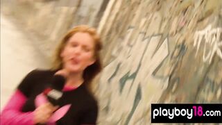 Skinny Amateur German Babe Fucking Outdoor To Save The Forest