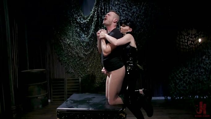 Assfucking And Anal Fingering For A Bound Slave