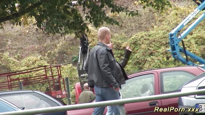 German Stepmom Picked Up For Outdoor Sex German Stepmom Picked Up For Outdoor Sex