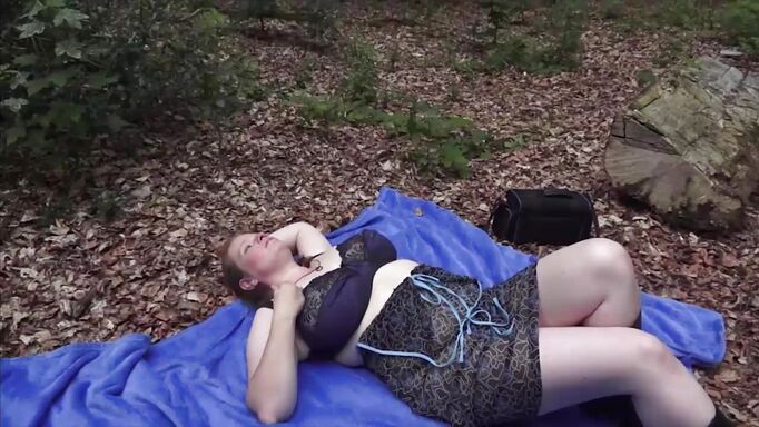 Chubby German Mature In The Wild Chubby German Mature In The Wild