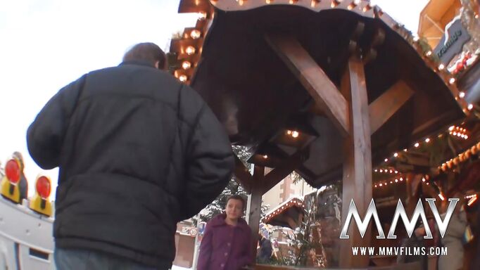 Young German Teen Warming Up For Xmas