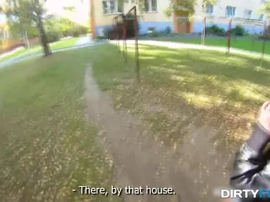 Blond Ultra Cutie Tricked Into Outdoor Intercourse Blond Ultra Cutie Tricked Into Outdoor Intercourse