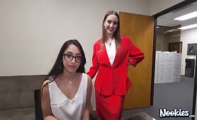 The Perv Lawyer Nookies Threesome Office