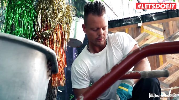 Letsdoeit Outdoor Sex With Lana Roy And The Gardener