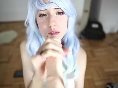 Blue Haired Solo Teen Sucking Dildo On Webcam Blue Haired Solo Teen Sucking Dildo On Webcam