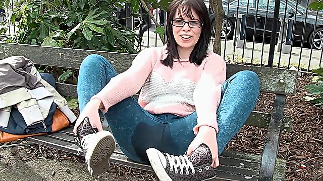 Nerdy Amateur Pees On Herself In Public And Shares Unique Angles Nerdy Amateur Pees On Herself In Public And Shares Unique Angles