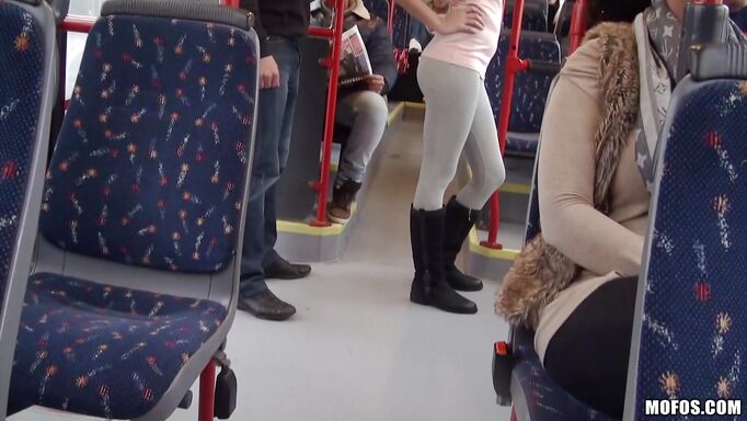 Rubbing That Ass In The Bus