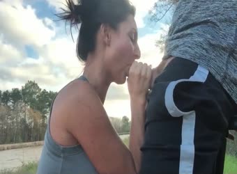 Hot Milf Outdoor Deepthroat And Cum Facial Hot Milf Outdoor Deepthroat And Cum Facial