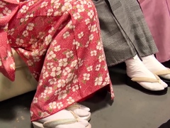 Japanese Traditional Kimono Orgy With Maki Hojo And Friends Japanese Traditional Kimono Orgy With Maki Hojo And Friends