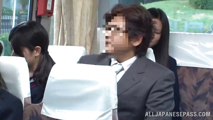 Innocent Schoolgirl Has A Shameful Bus Ride Innocent Schoolgirl Has A Shameful Bus Ride